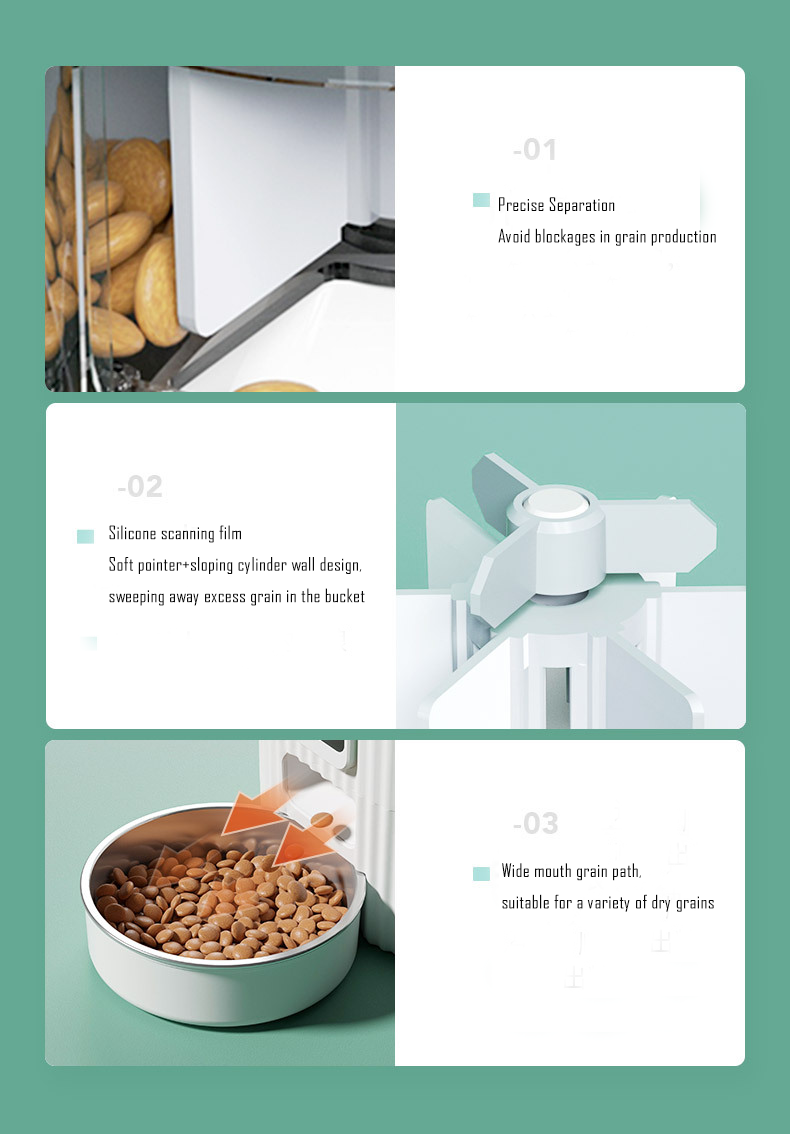 Cactus Smart Automatic Pet Feeder - Stylish & Reliable Pet Dining Solution